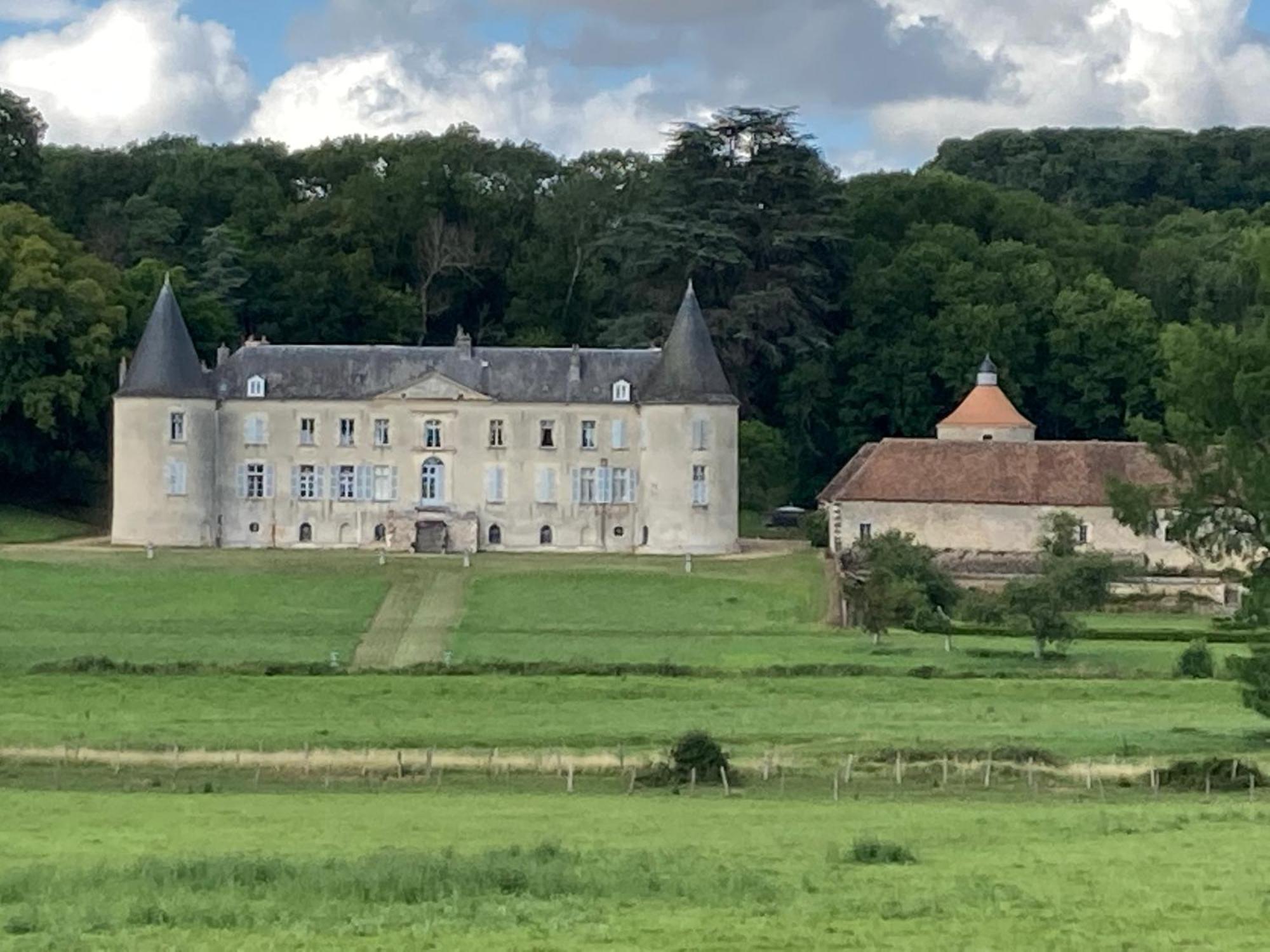 Bed and Breakfast Chateau De Beaujeu Sens-Beaujeu Exterior foto